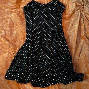 American Eagle - Beautiful black and polka dot dress from American Eagle.